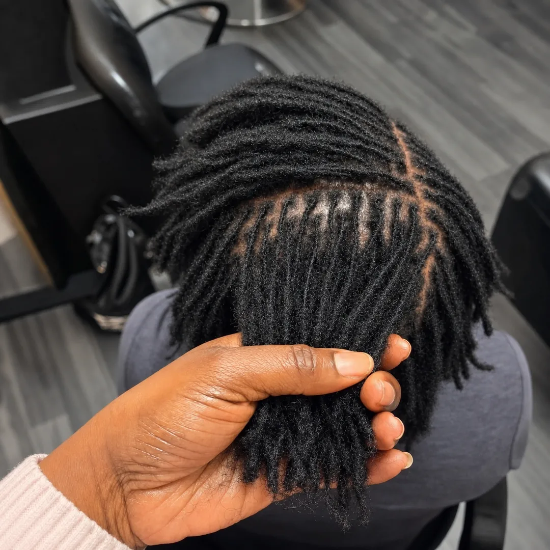 Precision loc parting by Funmi