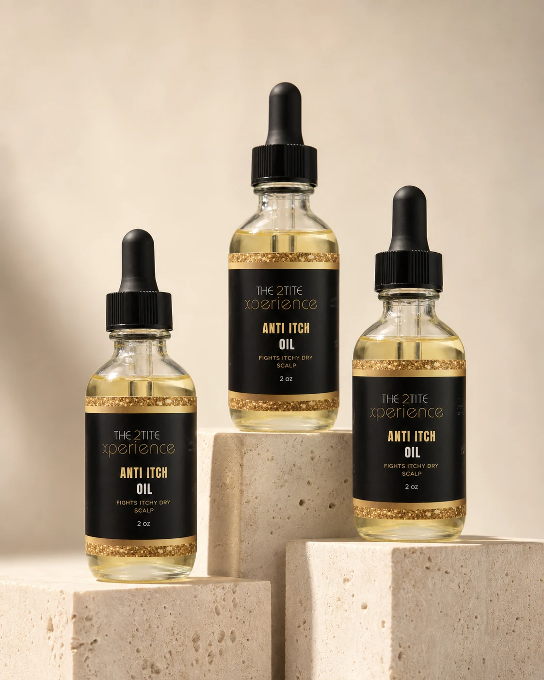 The2TiteXperience Anti Itch Oil product collection