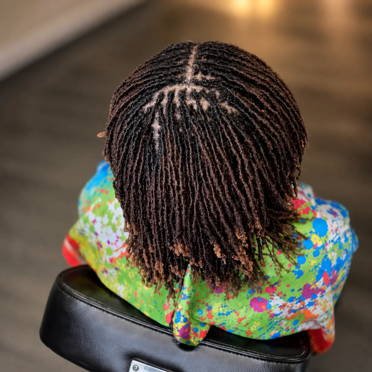 Precision short loc retie by Taé